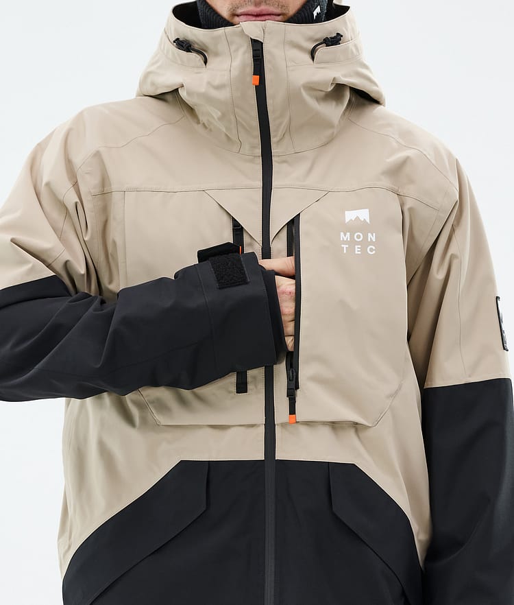 Arch Ski Jacket Men Sand/Black, Image 9 of 10