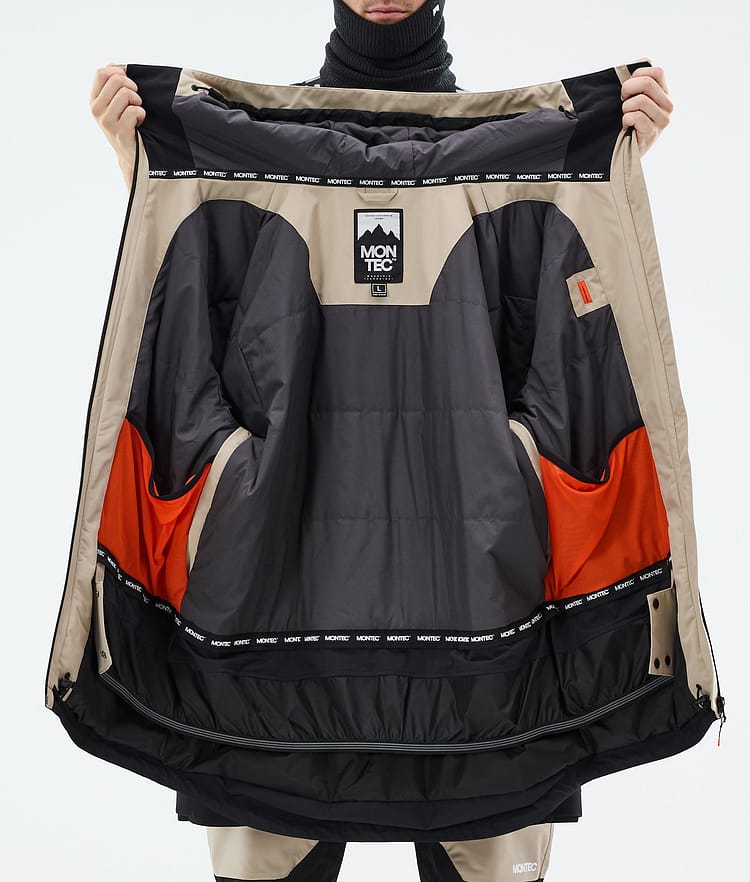 Arch Snowboard Jacket Men Sand/Black, Image 10 of 10
