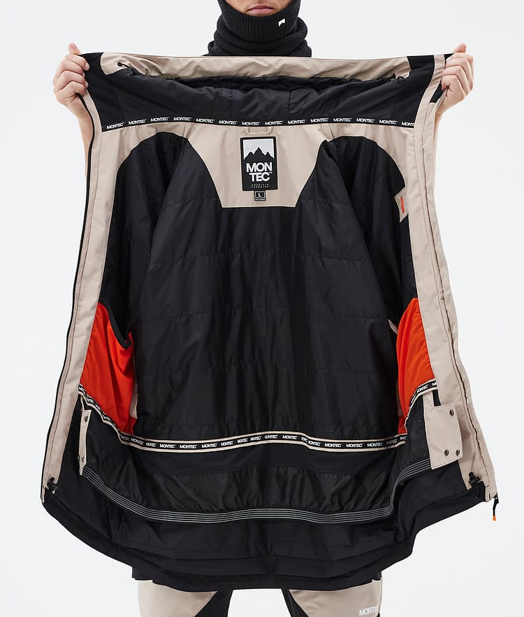 Arch Snowboardjacke Herren Sand/Black, Bild 9 von 9
