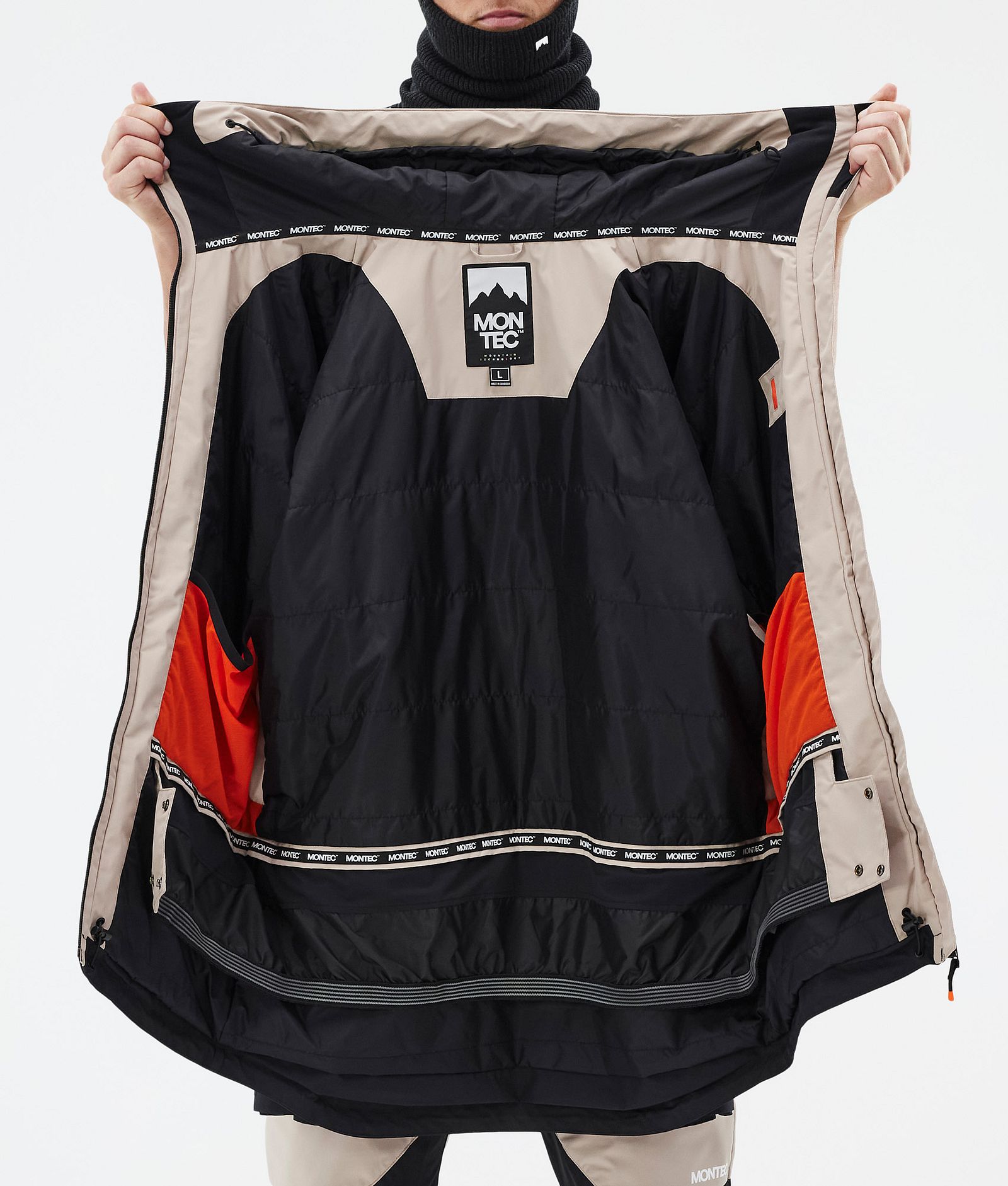 Arch Snowboardjacke Herren Sand/Black, Bild 9 von 9