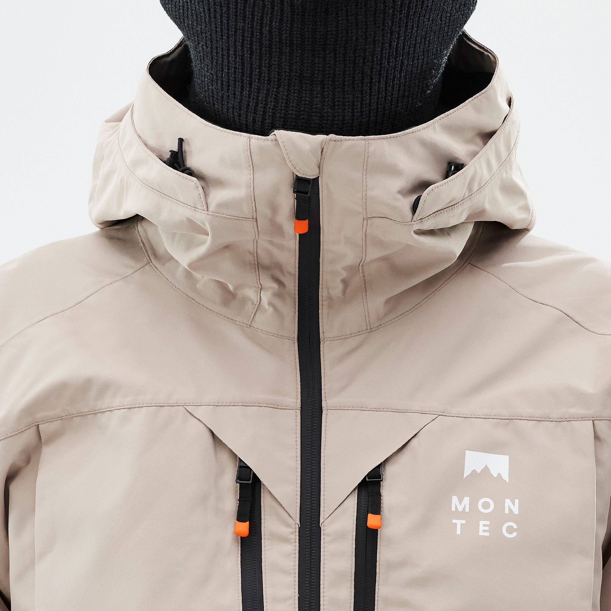Montec Arch スノーボードジャケット メンズ Sand/Black Montec Arch Snowboard Jacket Men Sand/Black | Montecwear.com