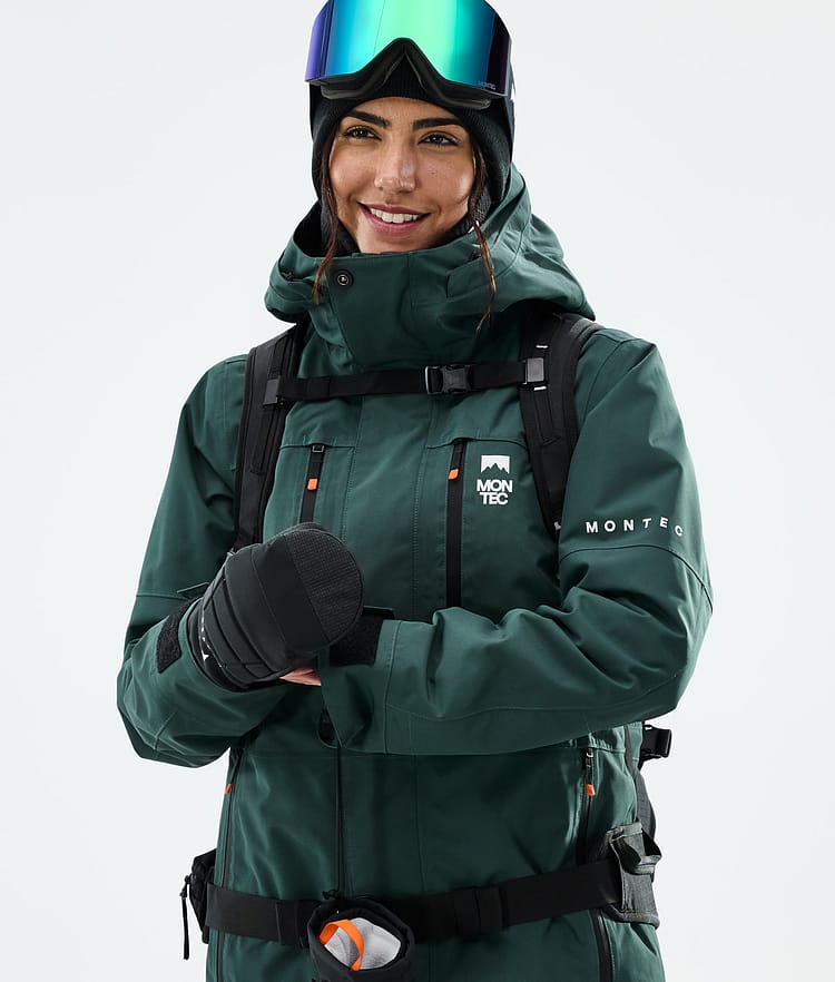 Fawk W Ski Jacket Women Dark Atlantic, Image 2 of 10