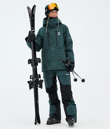 Fawk W Ski Outfit Damen Dark Atlantic/Black