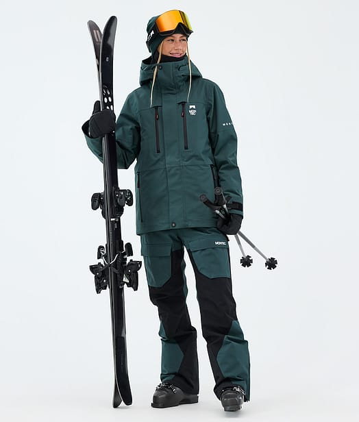 Fawk W Ski Outfit Dark Atlantic/Black