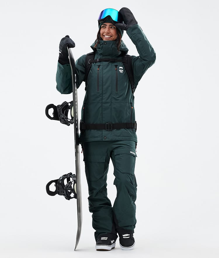 Fawk W Snowboard Jacket Women Dark Atlantic, Image 2 of 9