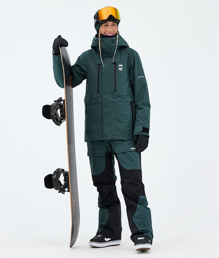 Fawk W Snowboardjacke Damen Dark Atlantic Renewed, Image 2 of 9