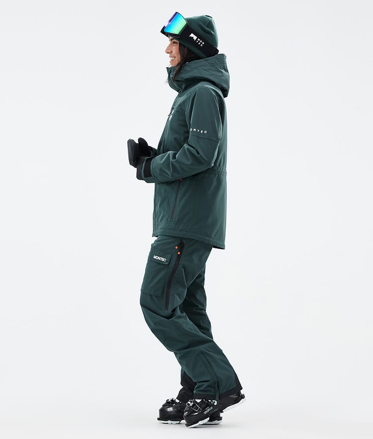 Fawk W Skijakke Dame Dark Atlantic, Billede 3 af 9