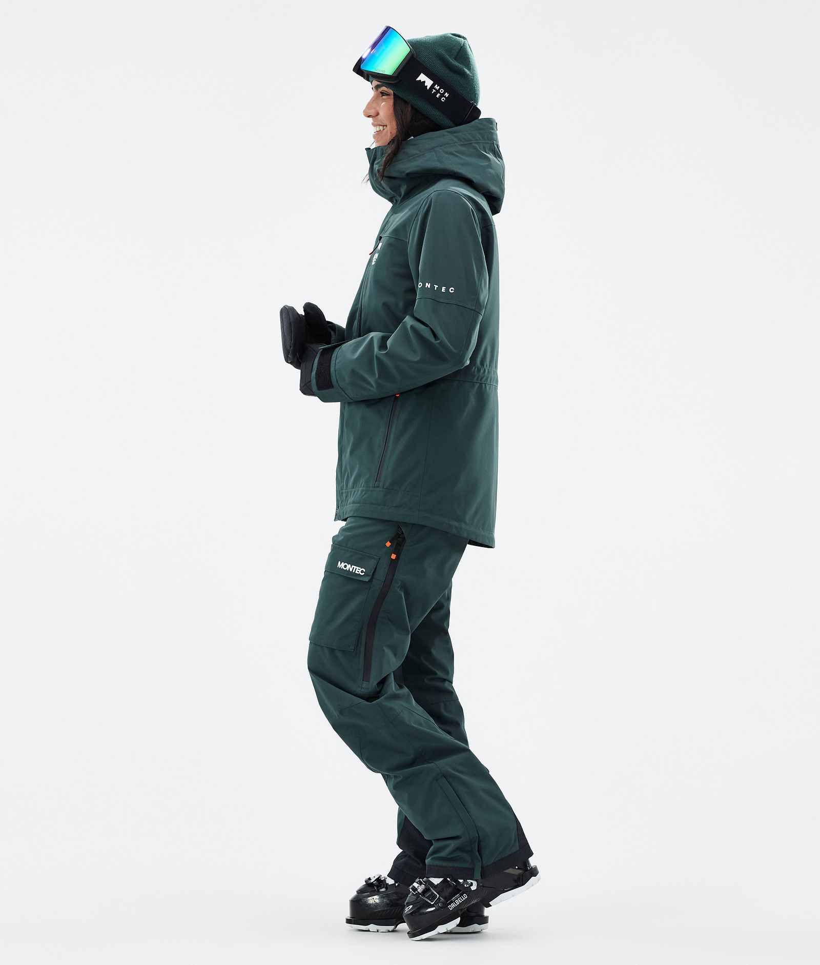 Fawk W Skijakke Dame Dark Atlantic, Billede 3 af 9