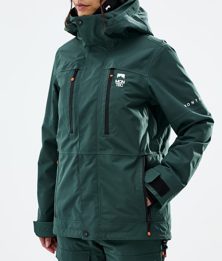 Fawk W Ski Jacket Women Dark Atlantic, Image 8 of 10