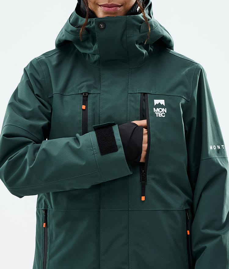 Fawk W Ski Jacket Women Dark Atlantic, Image 9 of 10