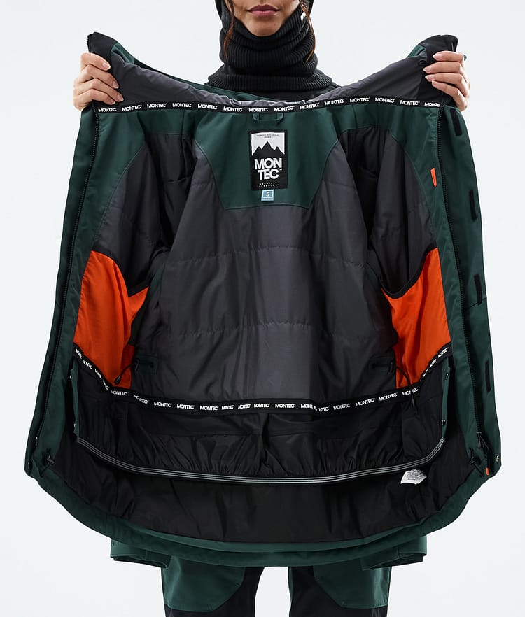 Fawk W Ski Jacket Women Dark Atlantic, Image 10 of 10
