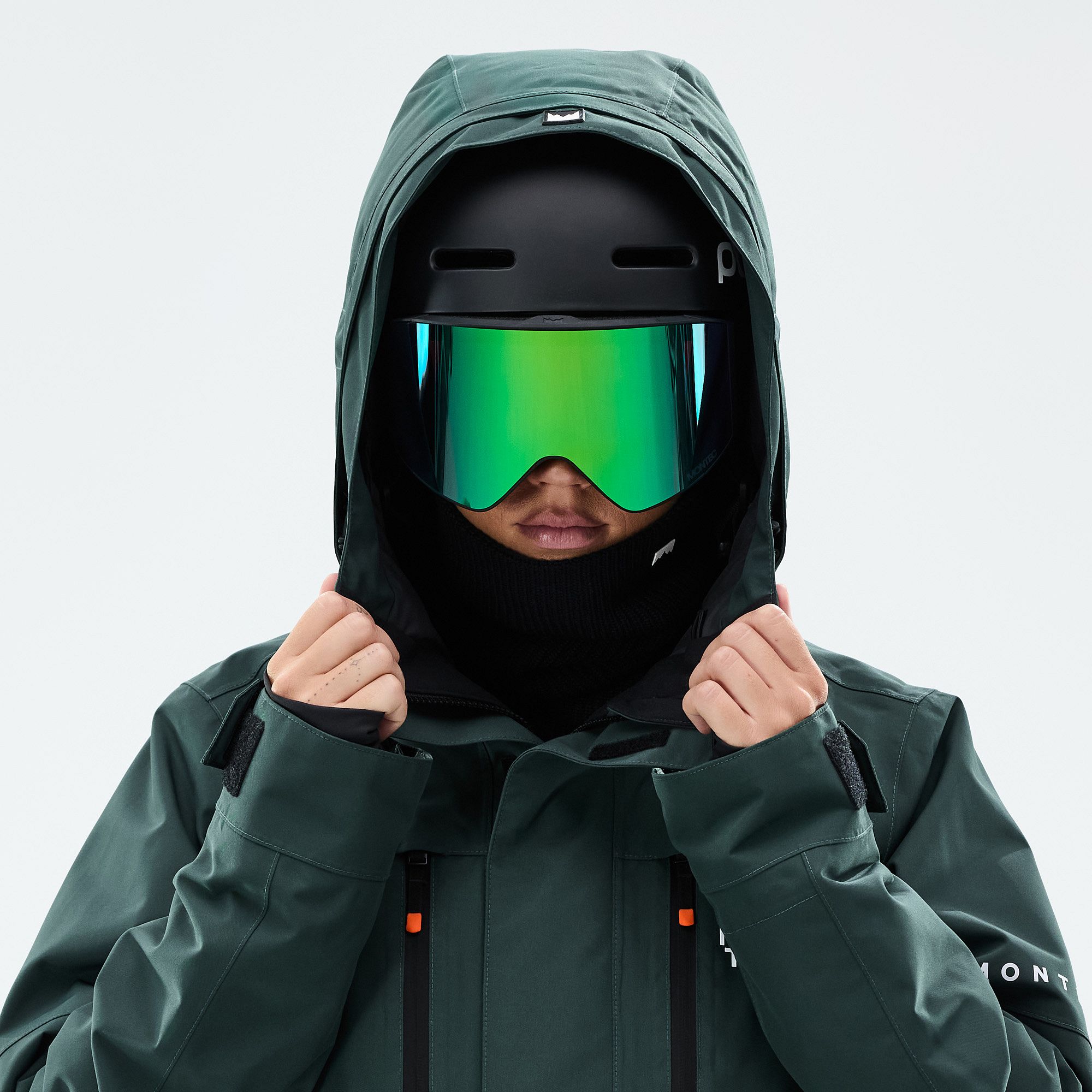 Montec Fawk W スキージャケット レディース Dark Atlantic - グリーン