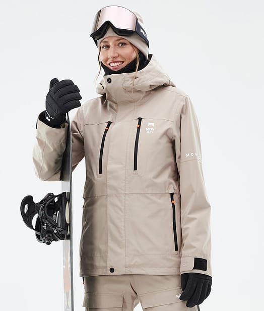 Fawk W Veste Snowboard Femme Sand