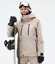 Fawk W Snowboard Jacket Women Sand