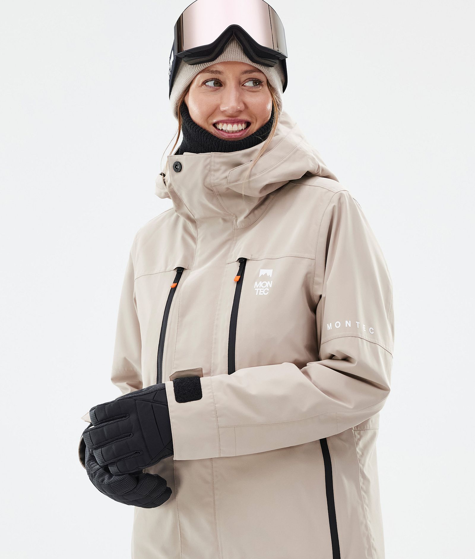 Fawk W Veste de Ski Femme Sand, Image 2 sur 10