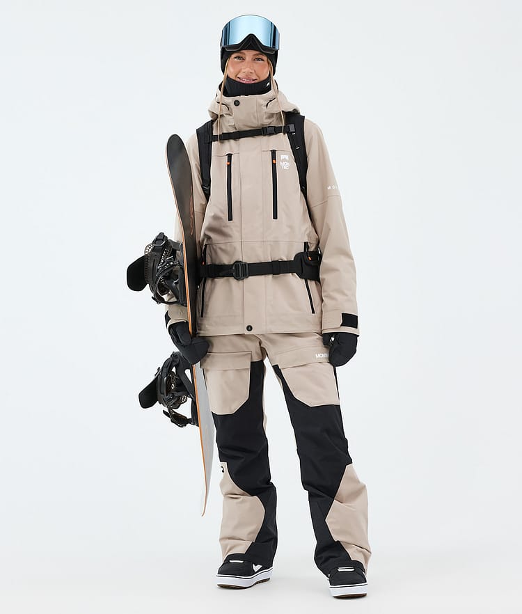 Fawk W Snowboard Jacket Women Sand, Image 2 of 9