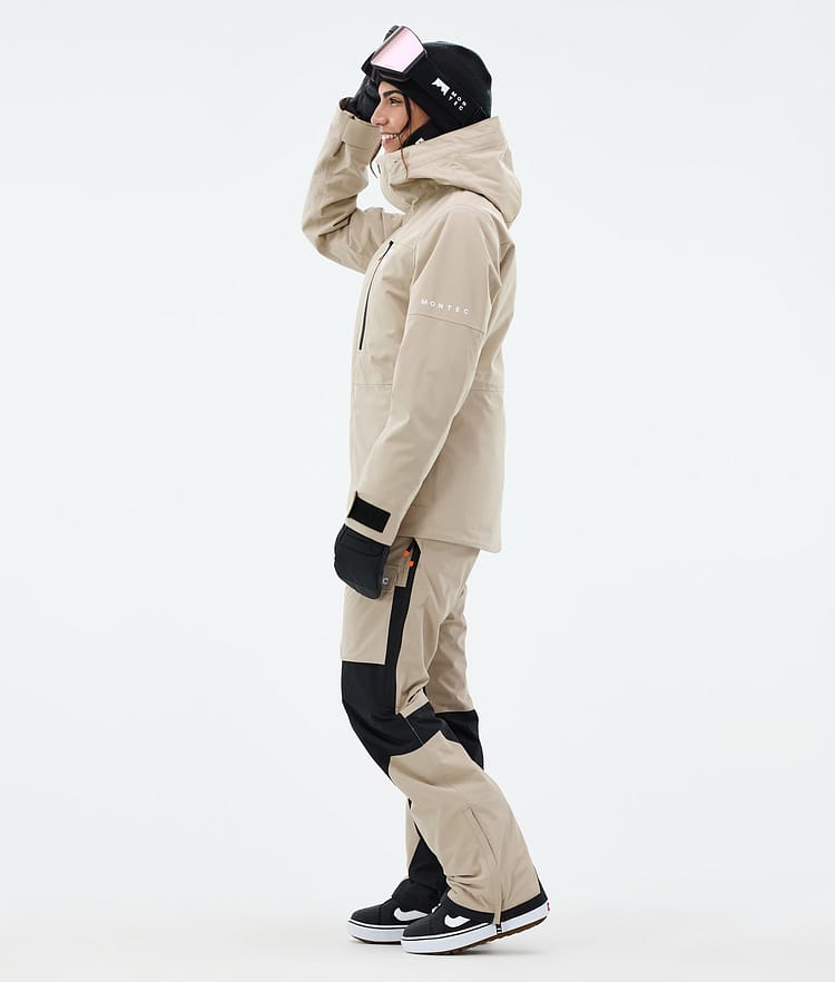 Fawk W Snowboard Jacket Women Sand, Image 4 of 10
