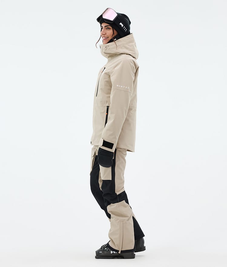 Fawk W Ski Jacket Women Sand, Image 4 of 10