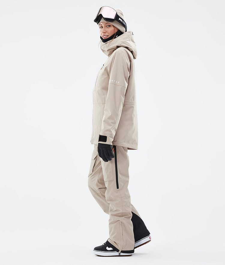 Fawk W Giacca Snowboard Donna Sand, Immagine 4 di 10