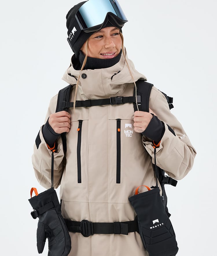 Fawk W Snowboard Jacket Women Sand, Image 4 of 9