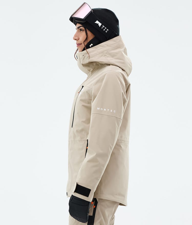 Fawk W Snowboard Jacket Women Sand, Image 6 of 10