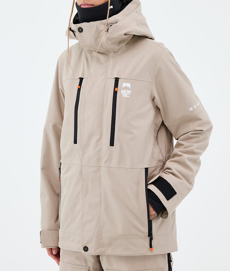 Fawk W Snowboard Jacket Women Sand, Image 7 of 9