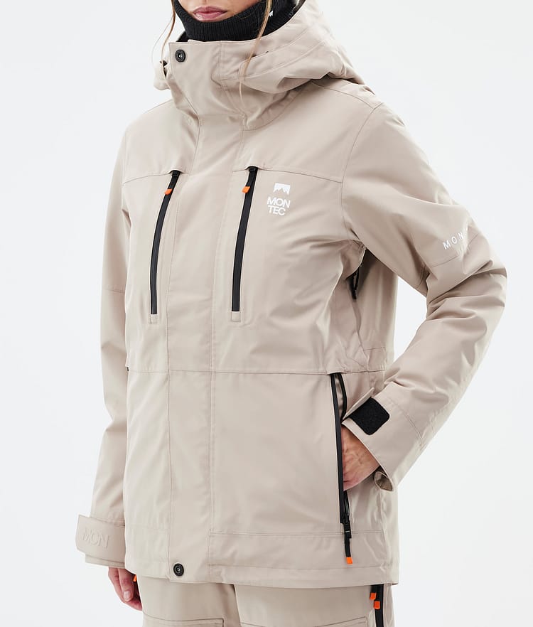 Fawk W Ski Jacket Women Sand