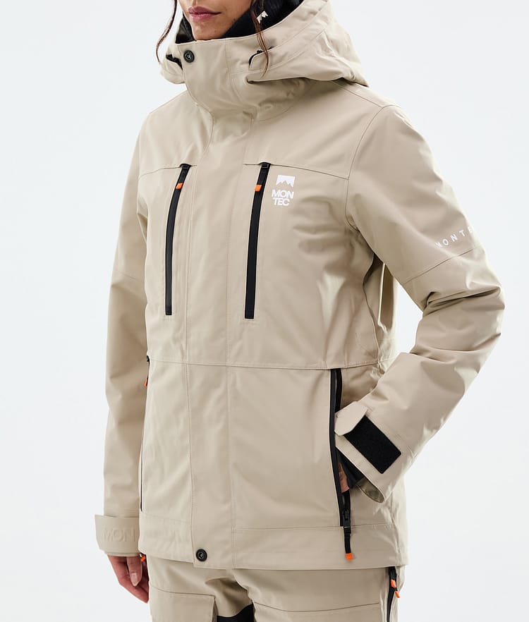 Fawk W Snowboard Jacket Women Sand, Image 8 of 10