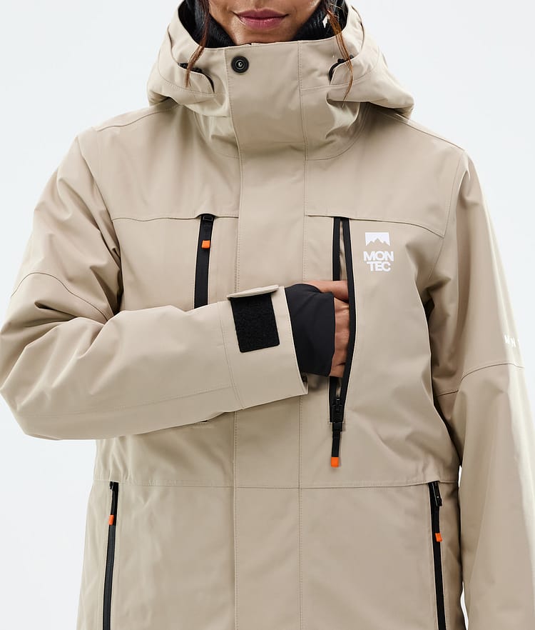 Fawk W Snowboard Jacket Women Sand, Image 9 of 10