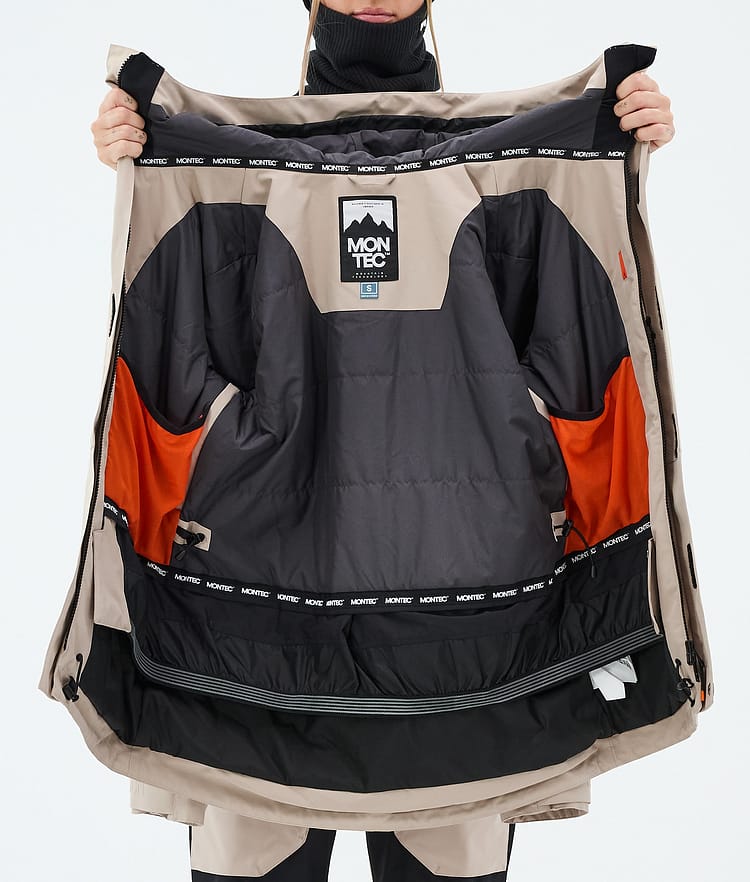 Fawk W Snowboard Jacket Women Sand, Image 9 of 9