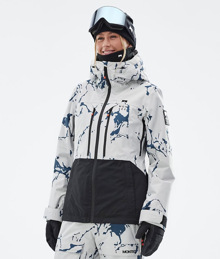 Moss W Veste Snowboard Femme Ice/Black, Image 1 sur 10