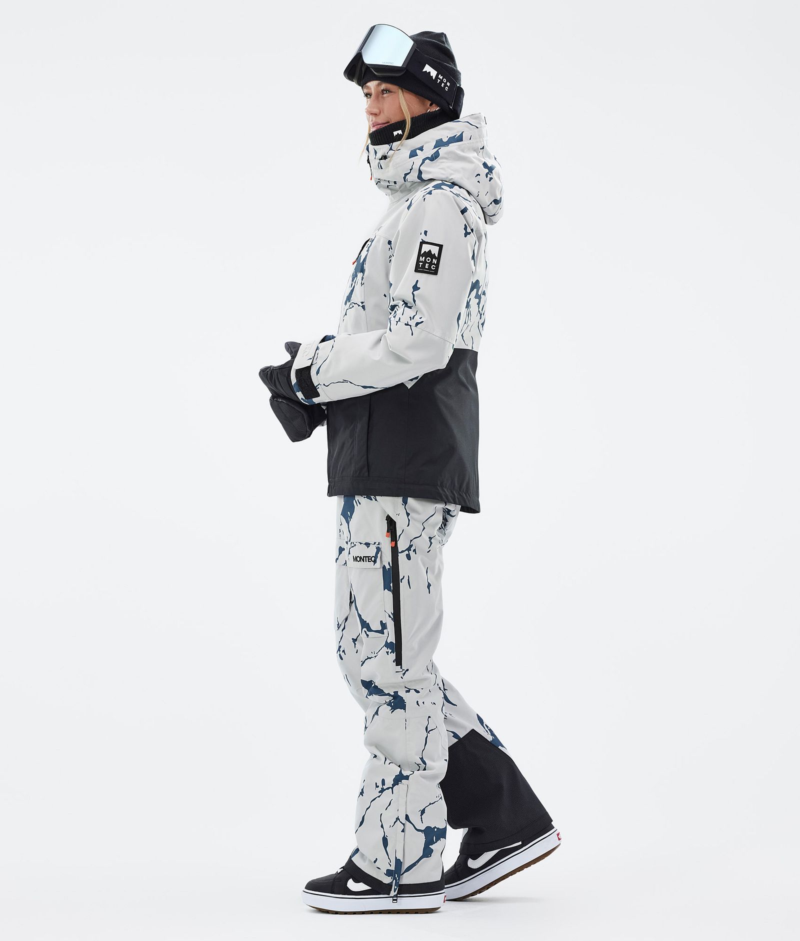 Moss W Veste Snowboard Femme Ice/Black, Image 4 sur 10