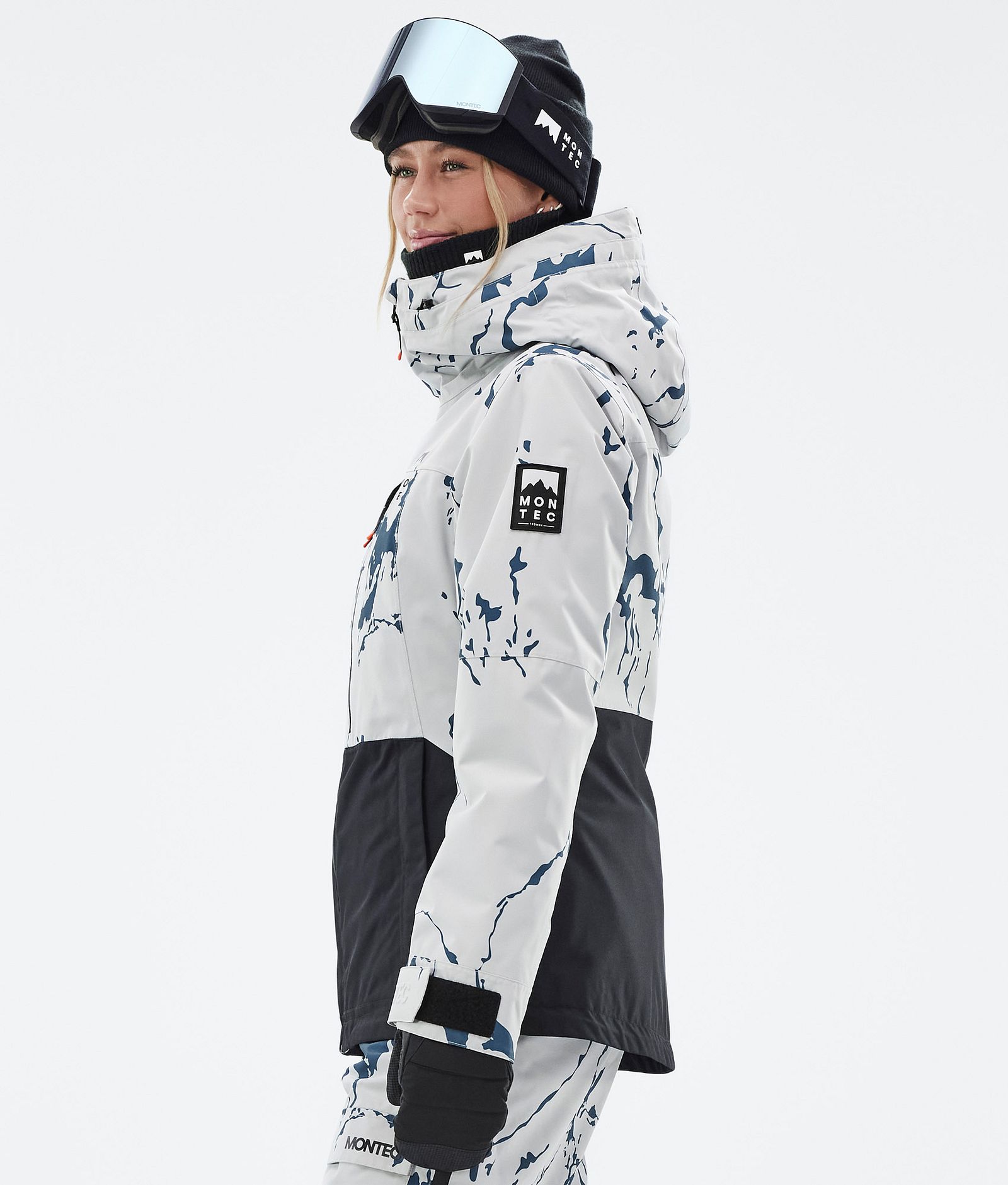 Moss W Veste de Ski Femme Ice/Black, Image 6 sur 10