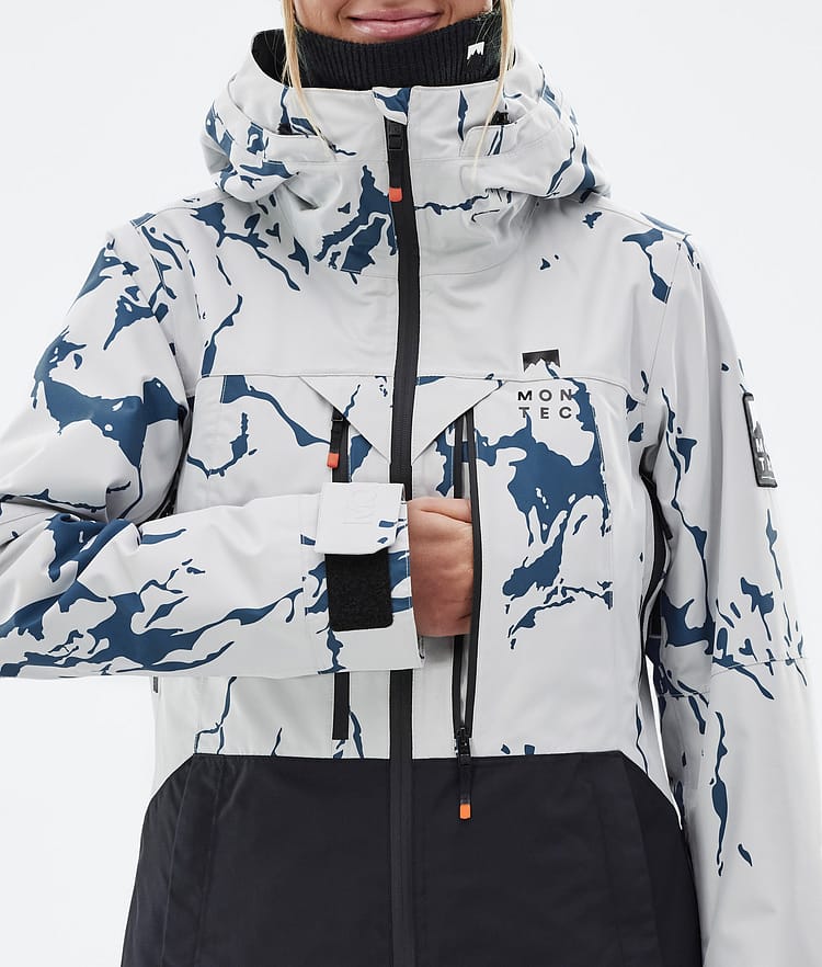 Moss W Veste Snowboard Femme Ice/Black, Image 9 sur 10