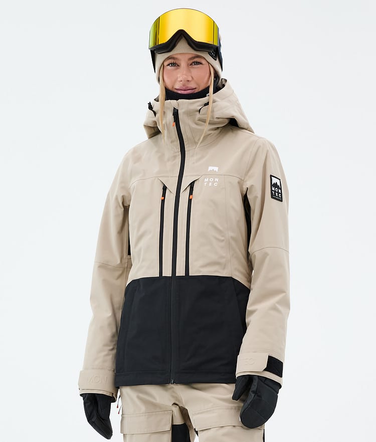 Moss W Snowboard Jacket Women Sand/Black, Image 1 of 10