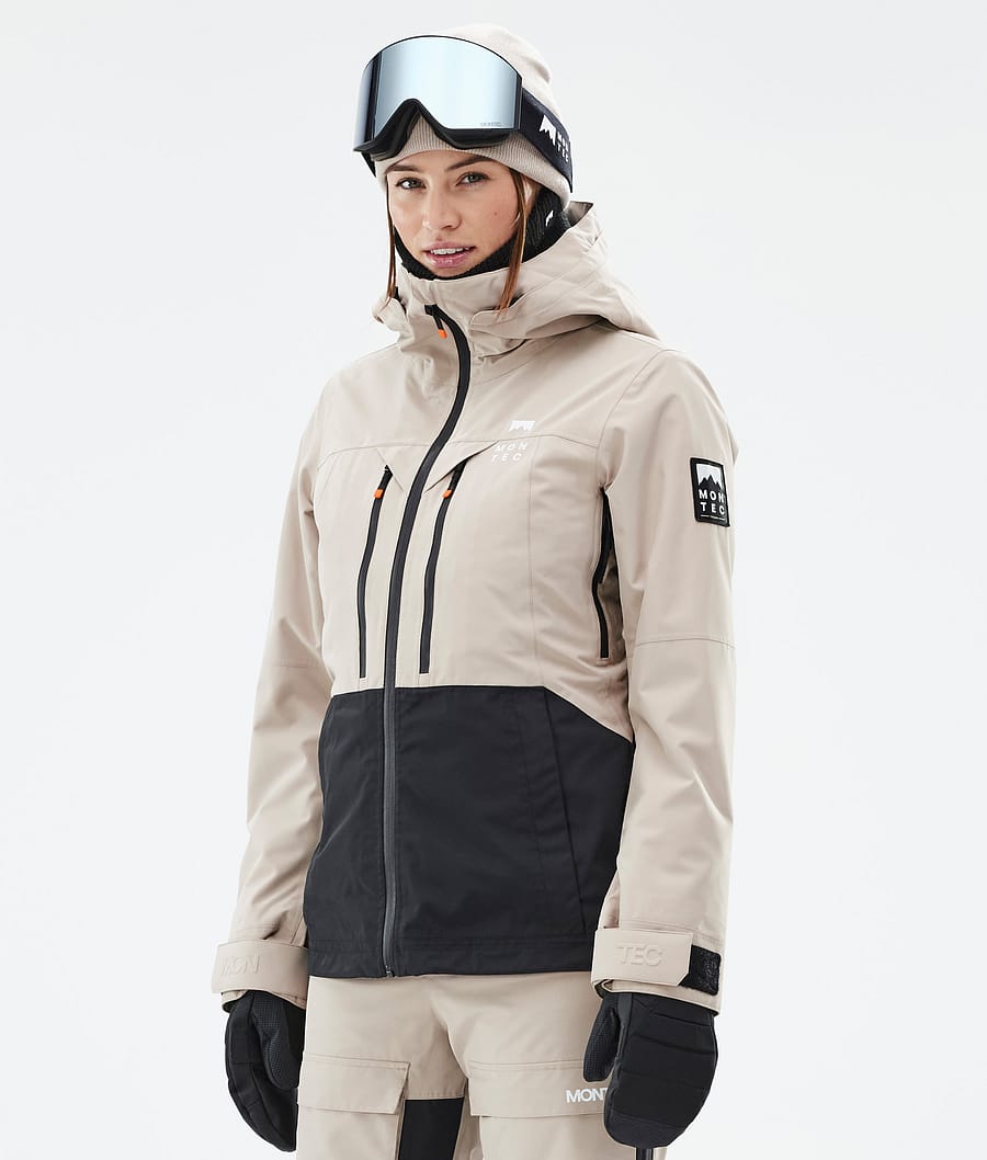 Moss W Ski Jacket Women Sand/Black