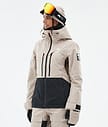 Moss W Kurtka Narciarska Kobiety Sand/Black