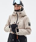 Moss W Snowboard Jacket Women Sand/Black