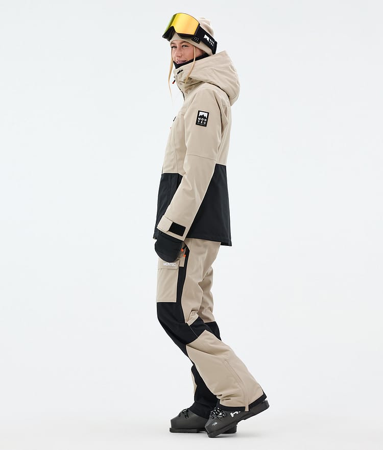 Moss W Ski Jacket Women Sand/Black, Image 4 of 10