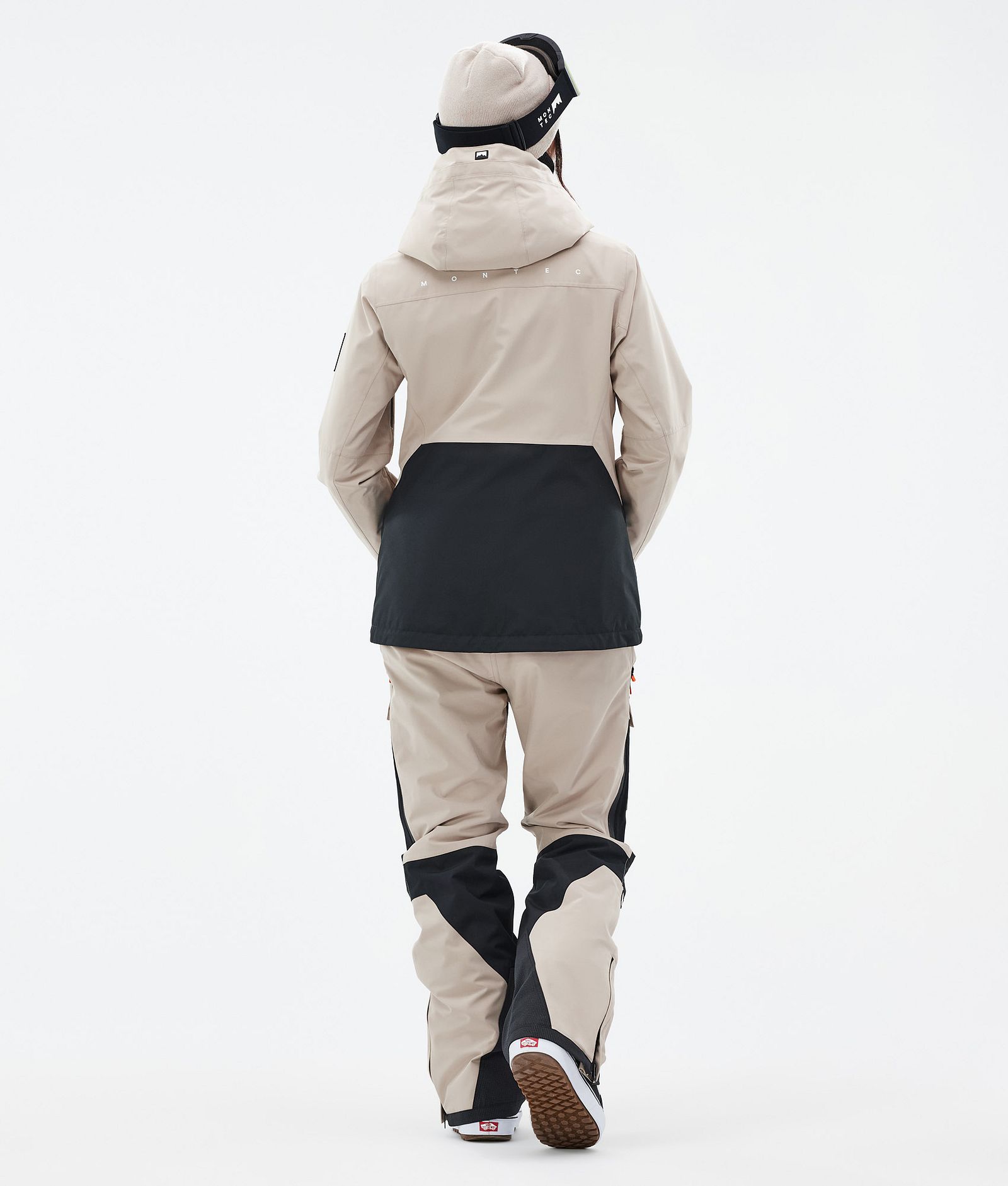 Moss W Snowboard Jacket Women Sand/Black Renewed, Image 4 of 9