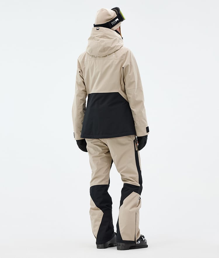 Moss W Ski Jacket Women Sand/Black, Image 5 of 10