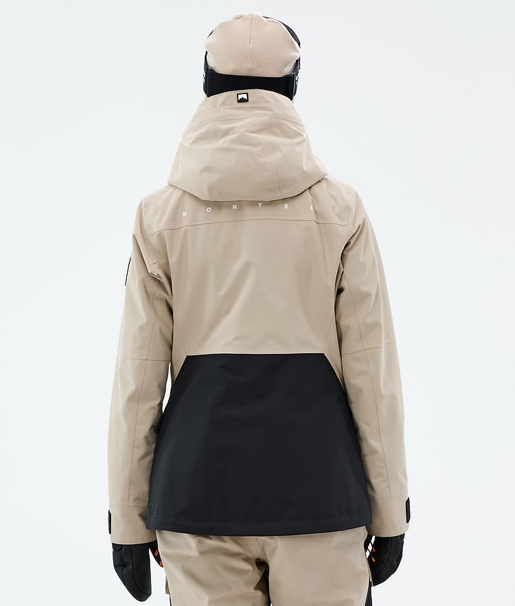 Moss W Ski Jacket Women Sand/Black, Image 7 of 10