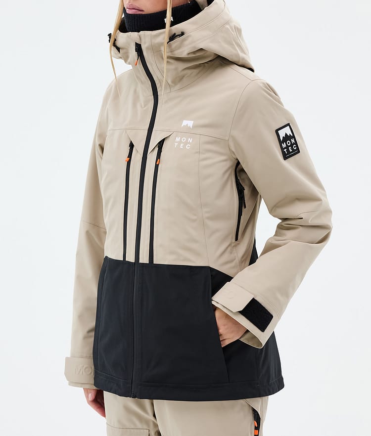 Moss W Snowboard Jacket Women Sand/Black, Image 8 of 10