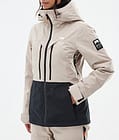 Moss W Snowboard Jacket Women Sand/Black Renewed, Image 7 of 9