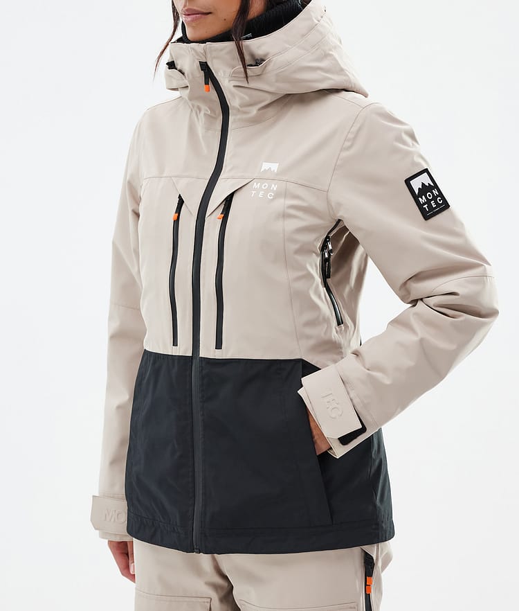 Moss W Snowboard Jacket Women Sand/Black Renewed, Image 7 of 9