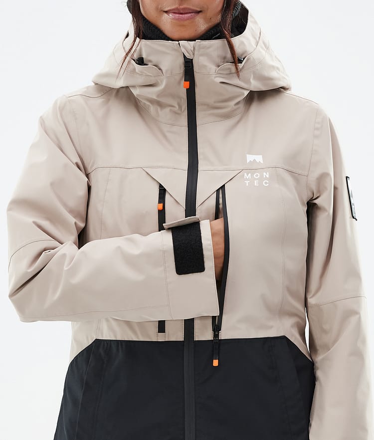 Moss W Snowboard Jacket Women Sand/Black Renewed, Image 8 of 9