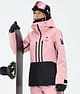 Moss W Snowboard Jacket Women Soft Pink/Black évalué par Chloe