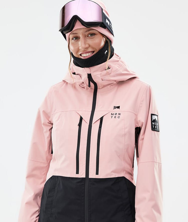 Moss W Veste Snowboard Femme Soft Pink/Black, Image 2 sur 10