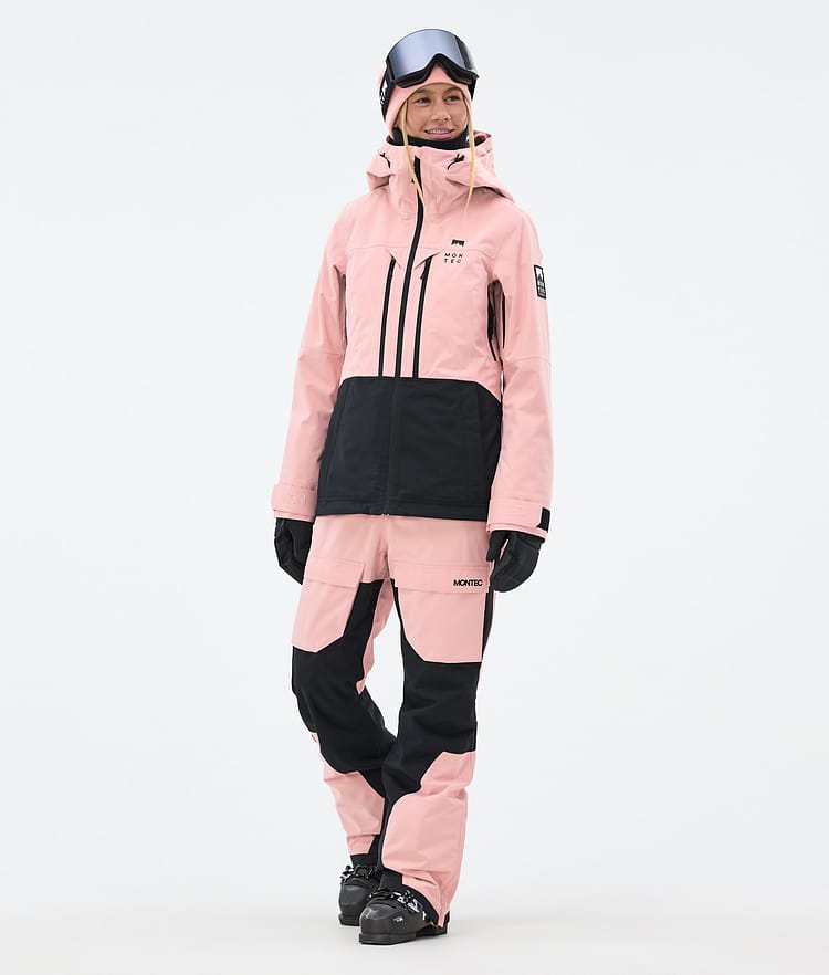 Moss W Ski Jacket Women Soft Pink/Black, Image 3 of 10