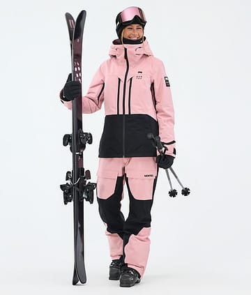 Moss W Ski Outfit Women Soft Pink/Black